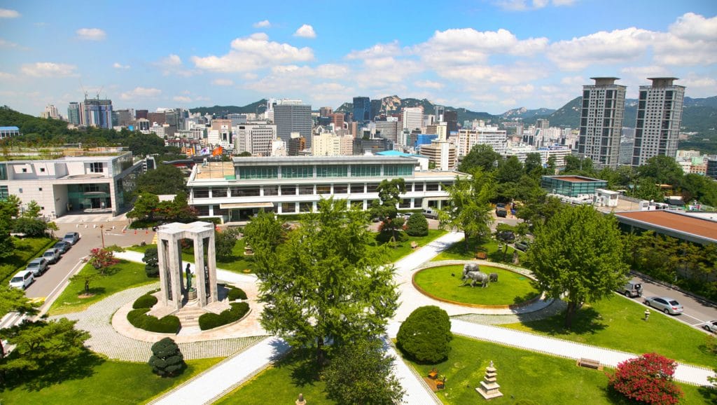 Khu vườn của đại học Sahmyook