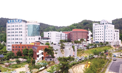Toàn cảnh trường đại học Kwangshin